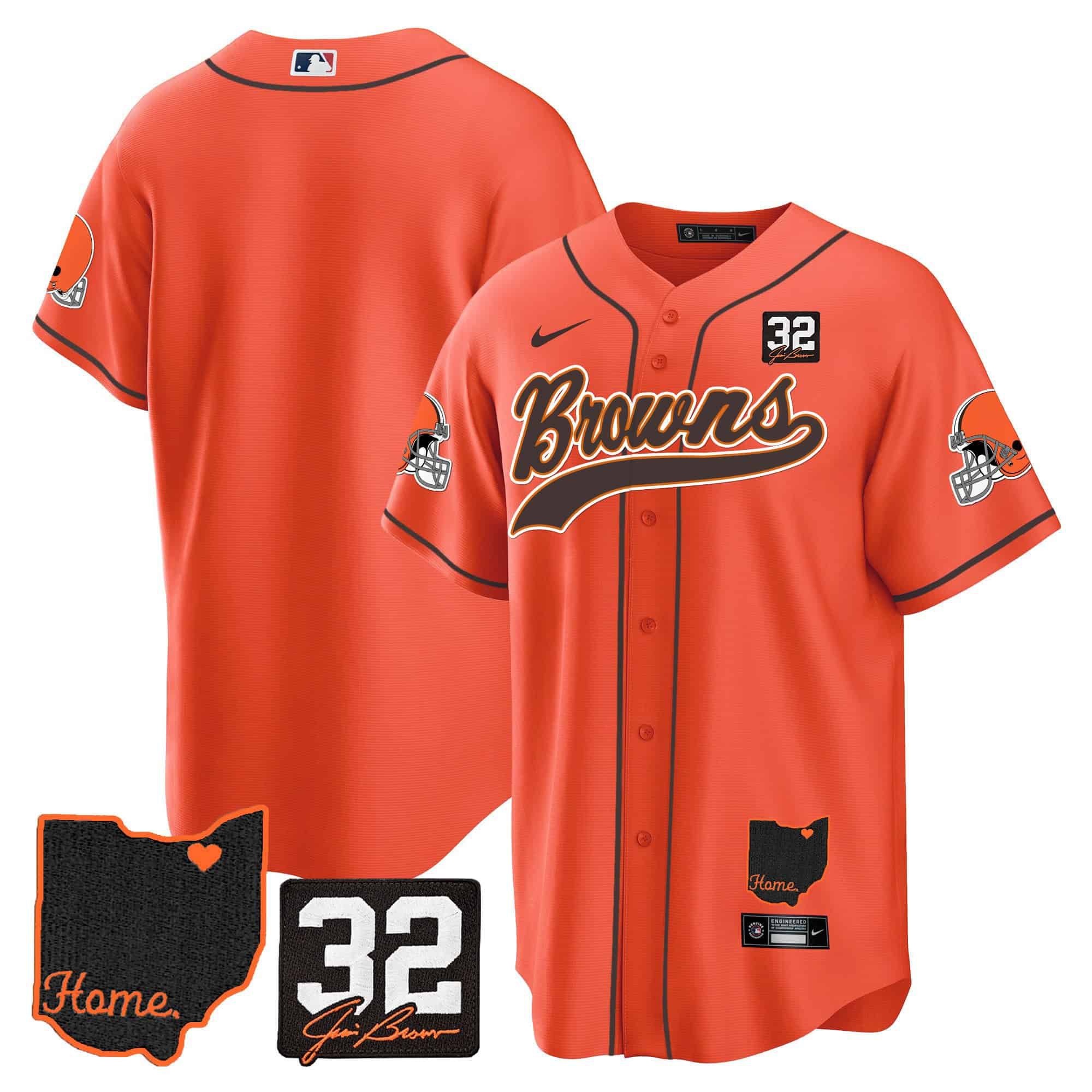 Men Cleveland Browns Blank Orange Memorial Home Patch Baseball 2024 Nike NFL Jersey->indianapolis colts->NFL Jersey